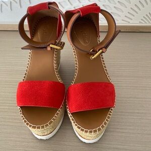 See by Chloe
Glyn Espadrille Wedges size 6